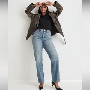Madewell High-Rise Straight Leg Women’s Jeans